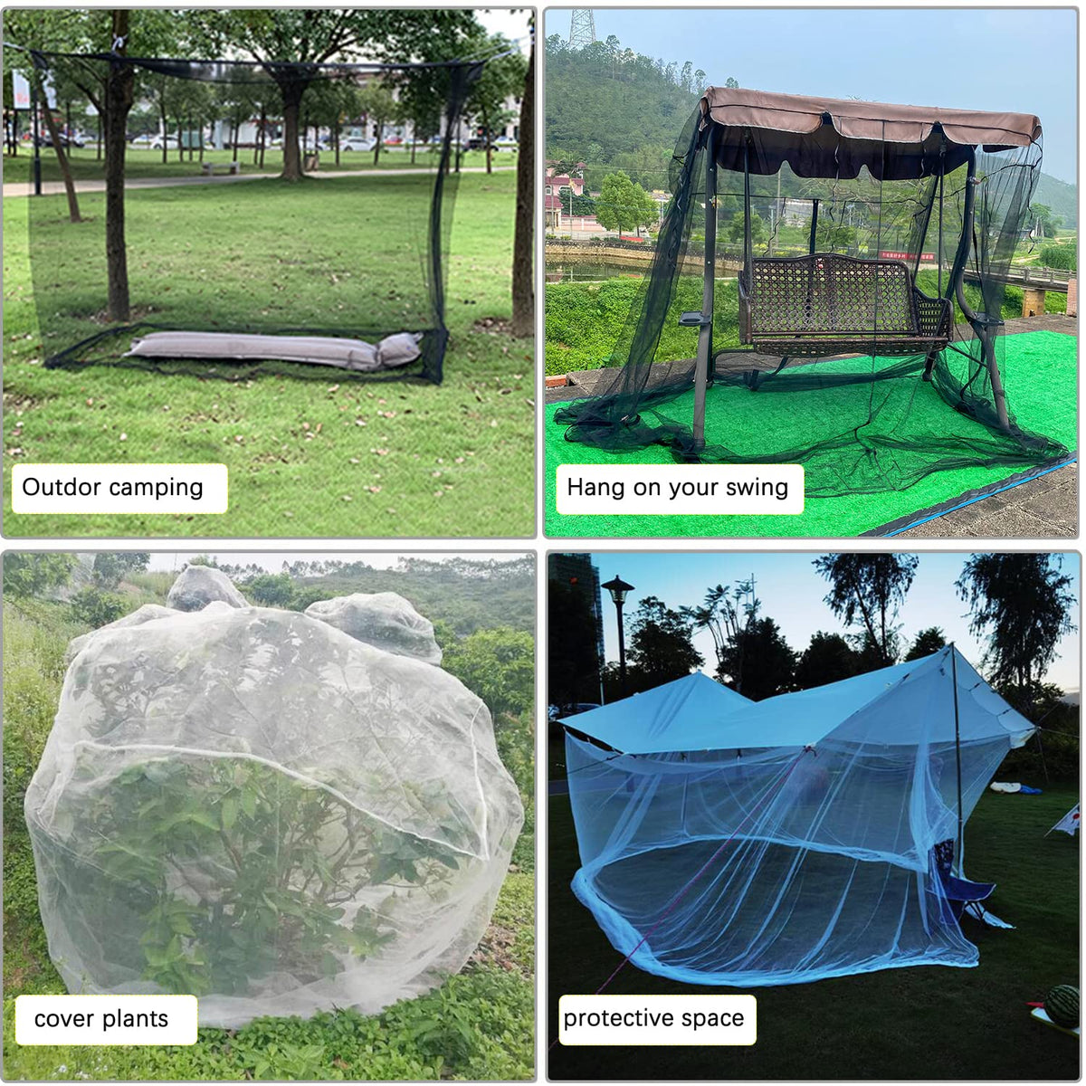 Mengersi insect protection canopy supports restful sleep by blocking pests.
