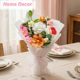 MengxFly yellow-green wild rose accents brighten any room.
