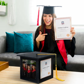 Menkxi reception display holds cards and gifts neatly