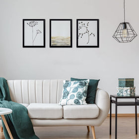 MENNTHUI 20x24 black frame vertical hanging for hallway art