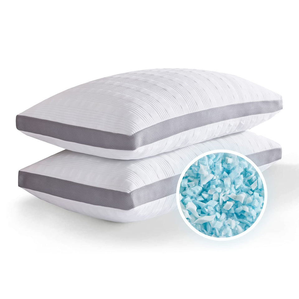 Meoflaw cooling pillow with double-sided design for cooler sleeping.