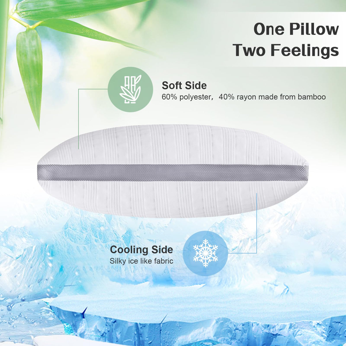 Meoflaw shredded memory foam fill offers balanced softness and resilience.