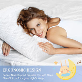 Meoflaw side and back sleeper support highlights ergonomic comfort.