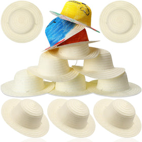 Mepase straw hat DIY kit 20pc set for custom designs and sunny craft projects