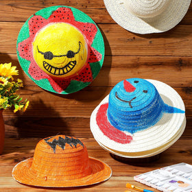 Mepase multipurpose straw hat for weddings garden parties and more