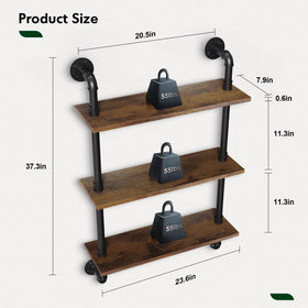Merapi modern rustic storage for bedroom and living room organization.