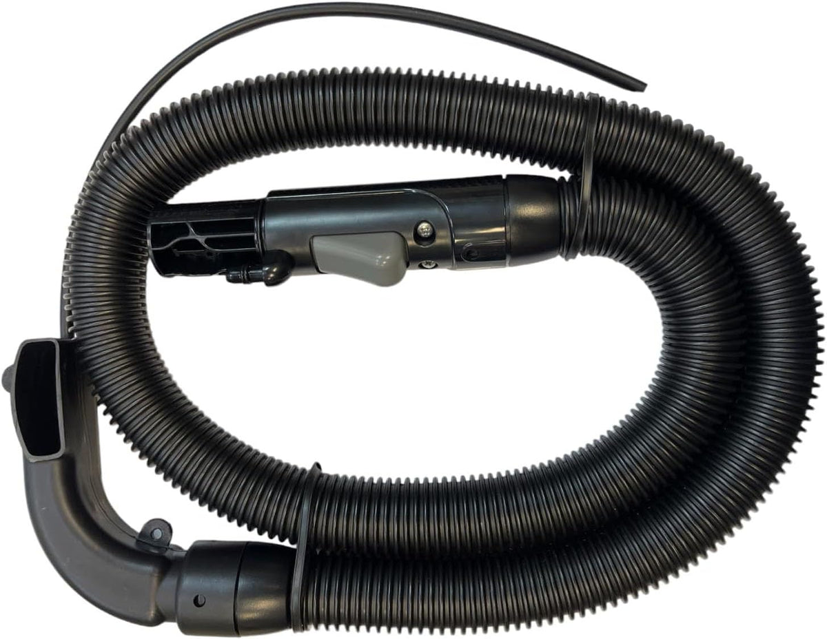Merchandise Mecca durable materials hose delivers reliable suction during carpet and upholstery cleaning.