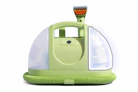 Secure-fit, leak-proof tank for Little Green, prevents spills during cleaning.