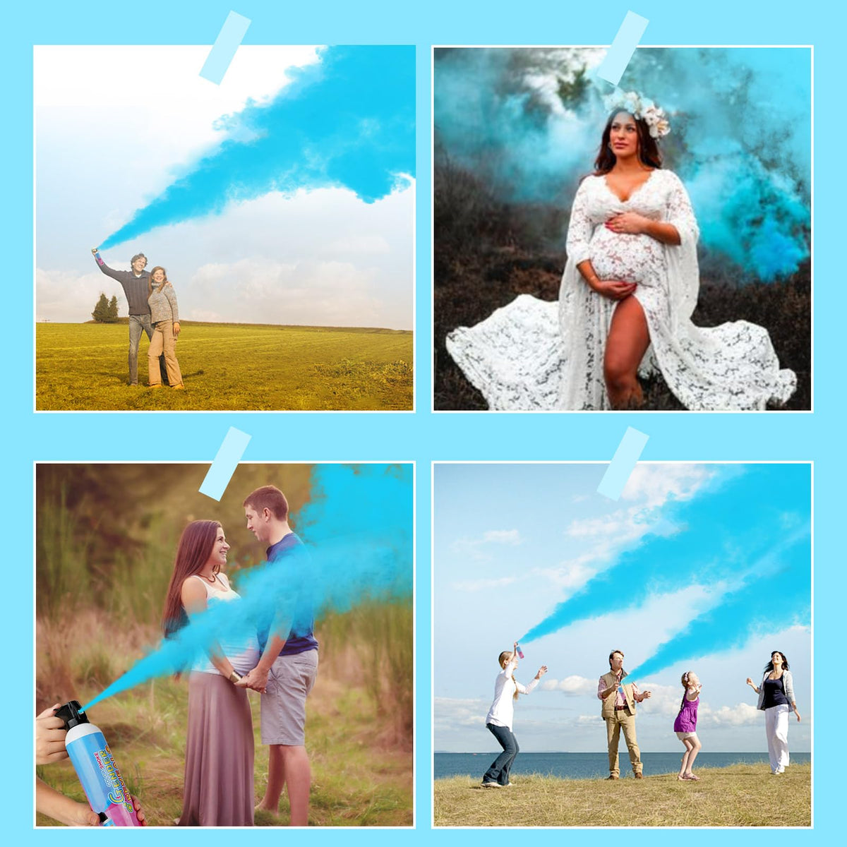 Merear shake-and-press safety pin demo offers a dramatic, safe color burst.