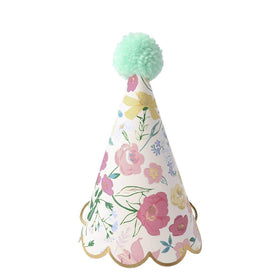 Meri Meri birthday hat color stripe design adds playful energy to events
