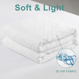 Meritlife machine washable protector makes cleanups quick and easy