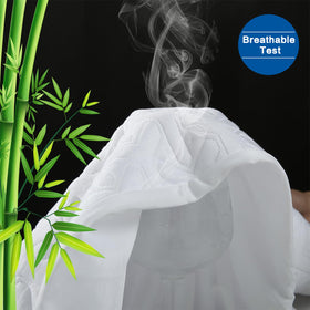 Meritlife noiseless design eliminates crinkles for undisturbed sleep