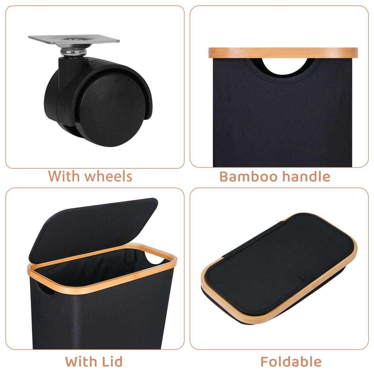 Merkisa bamboo handles are smooth and gentle on hands during loading.