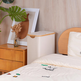 Merkisa Slim Laundry Basket fits dorms and small spaces for easy storage.