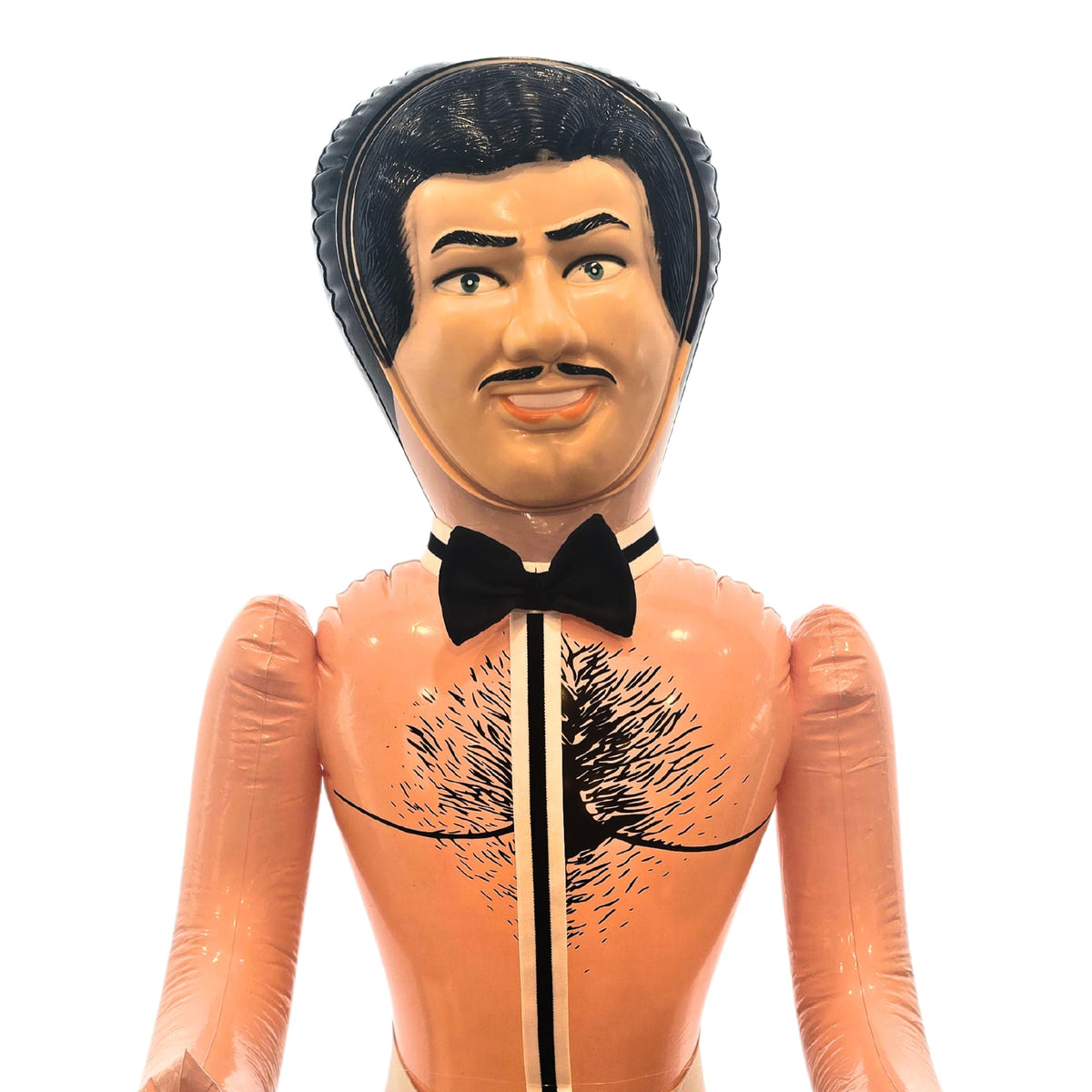 Merrimix Fernando in Chippendale costume detail for playful gag gifts.
