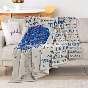 Merry Carve blanket warmth on the couch for cozy evenings