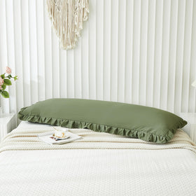 Merryword 20x54 cover fits standard body pillows for lounging.