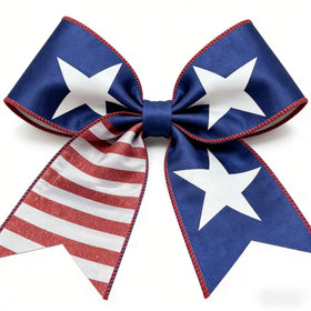 Meseey outdoor-ready ribbon designed for weather-friendly patriotic displays.