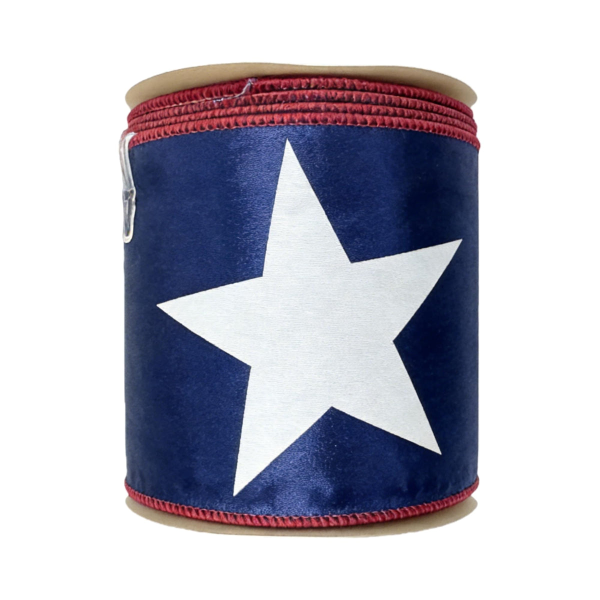 Meseey white base red glitter back ribbon, adds sparkle to gifts and centrepieces.