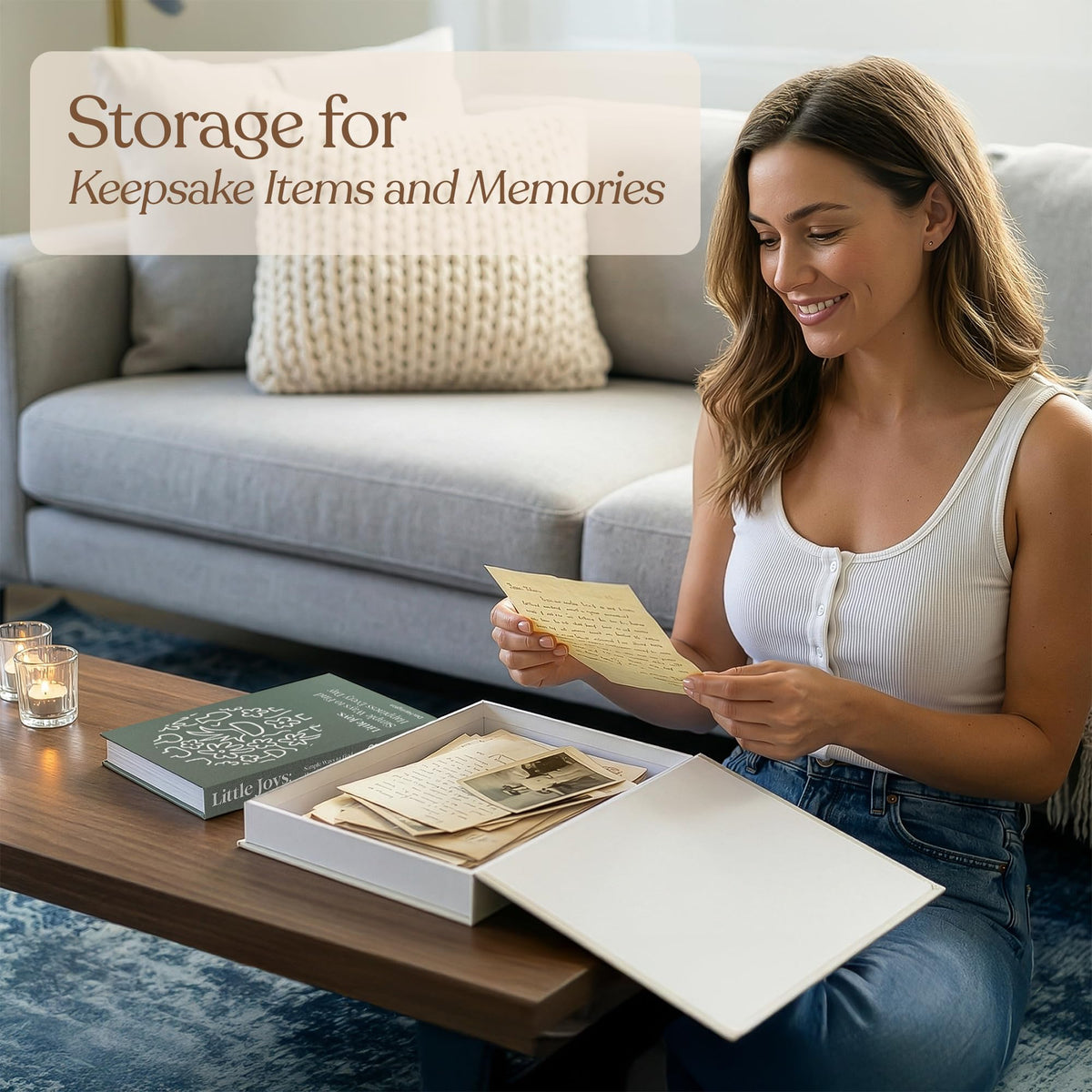MESMOS coffee table decor with minimalist book duo