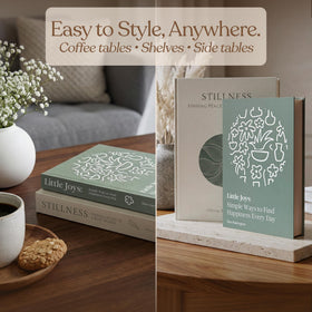 MESMOS Little Joys decorative book opens to discreetly store small items