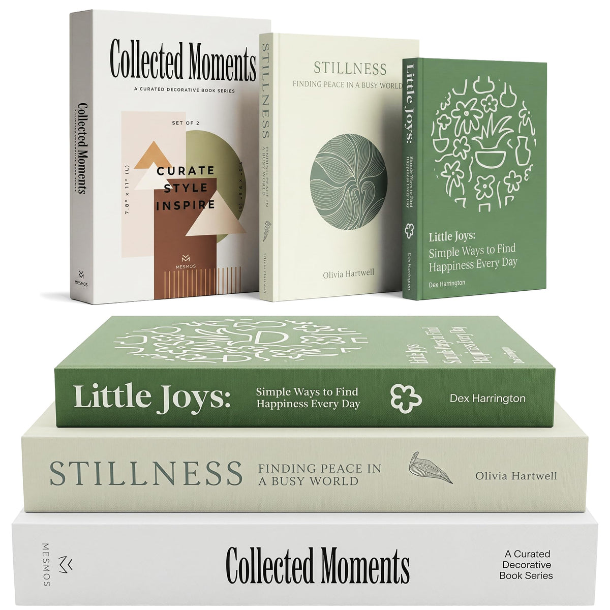 MESMOS Stillness decorative book with hidden compartment for keys and remotes
