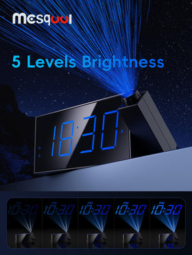 Mesqool 7-inch LED display with five brightness levels for comfortable reading