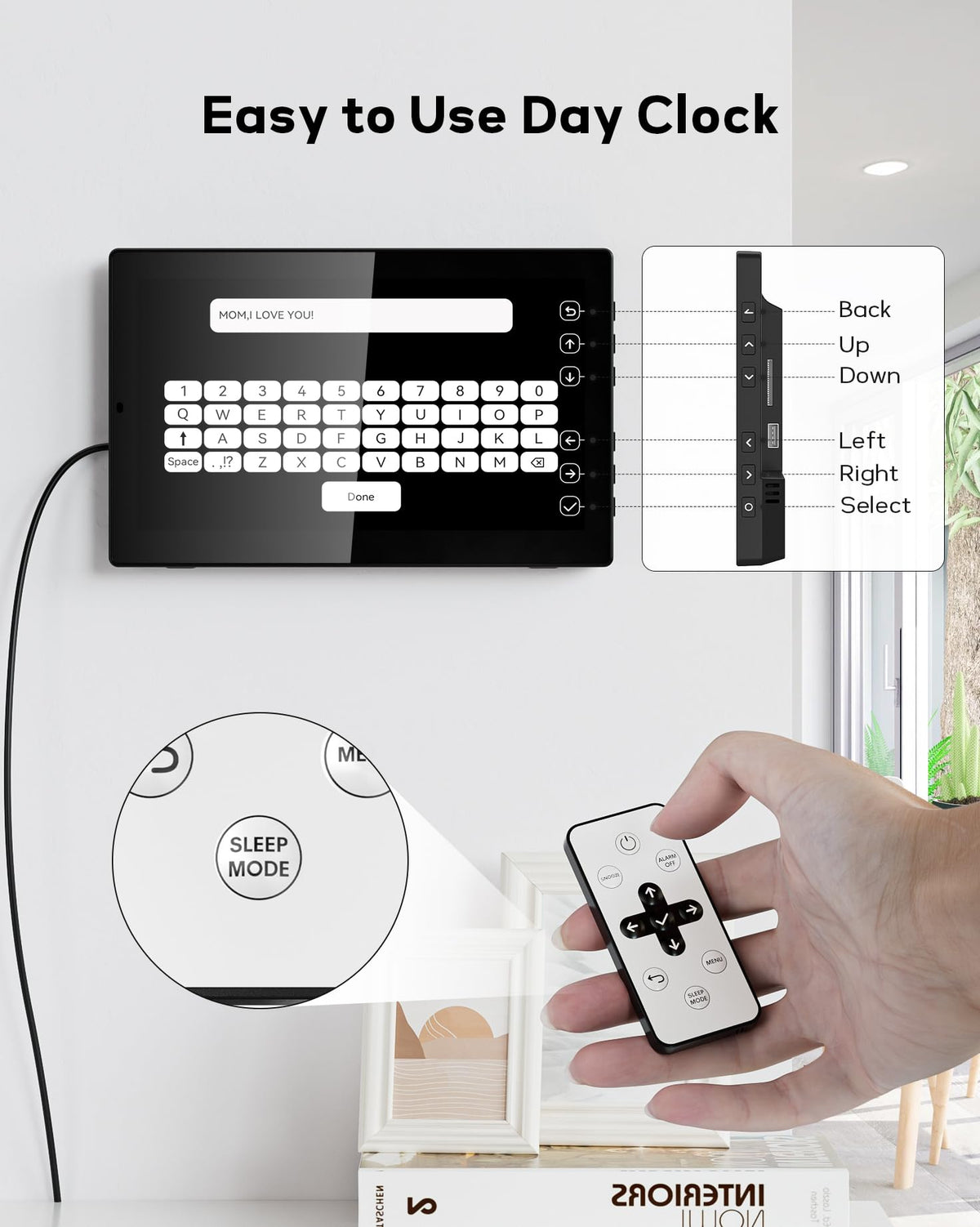 Mesqool dementia clock reminders help manage medications and appointments