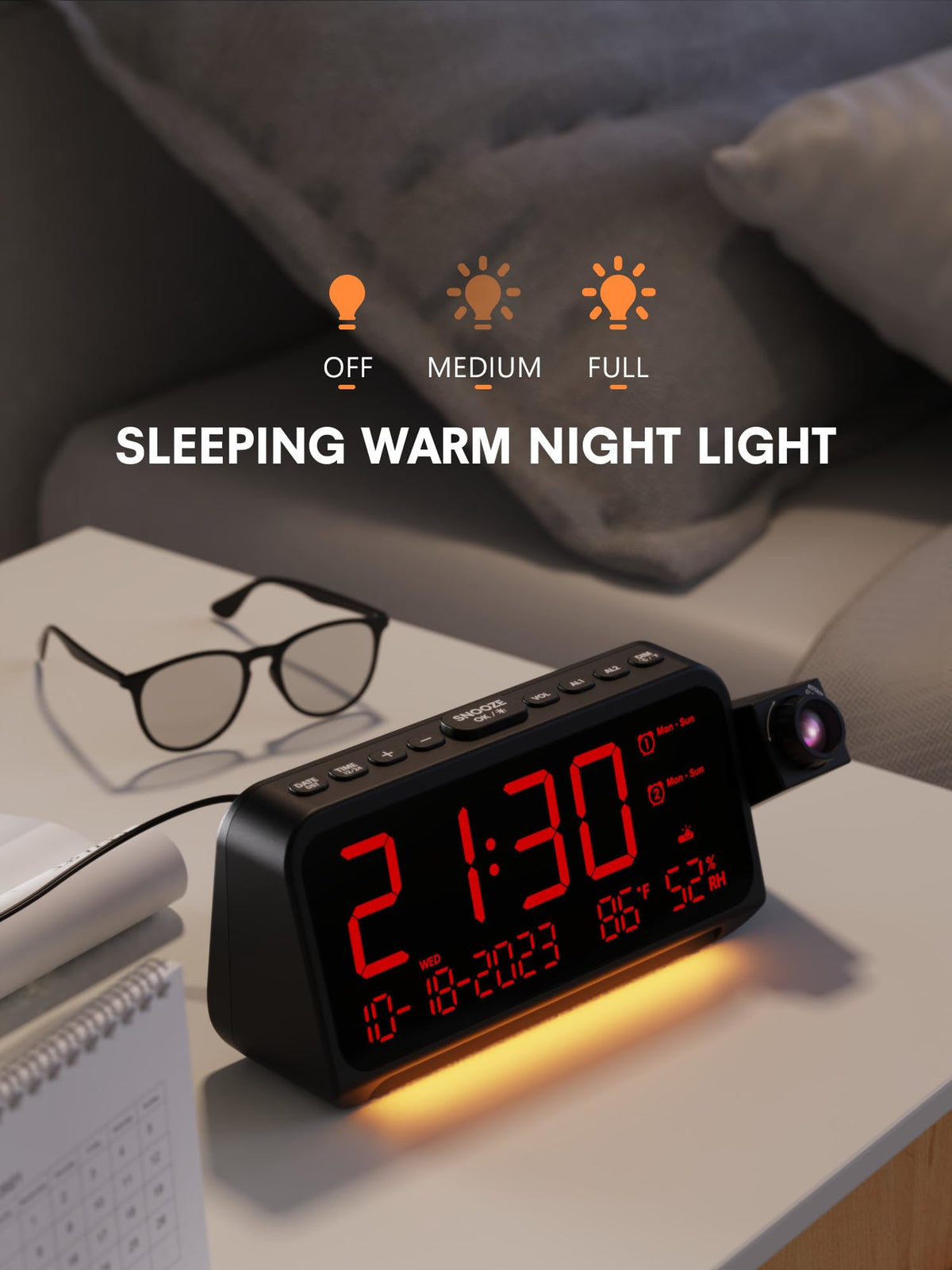 Mesqool dimmer adjusts projection and display brightness to reduce glare.