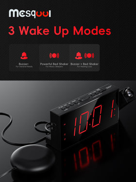 Mesqool 7-inch LED display readable from across the room