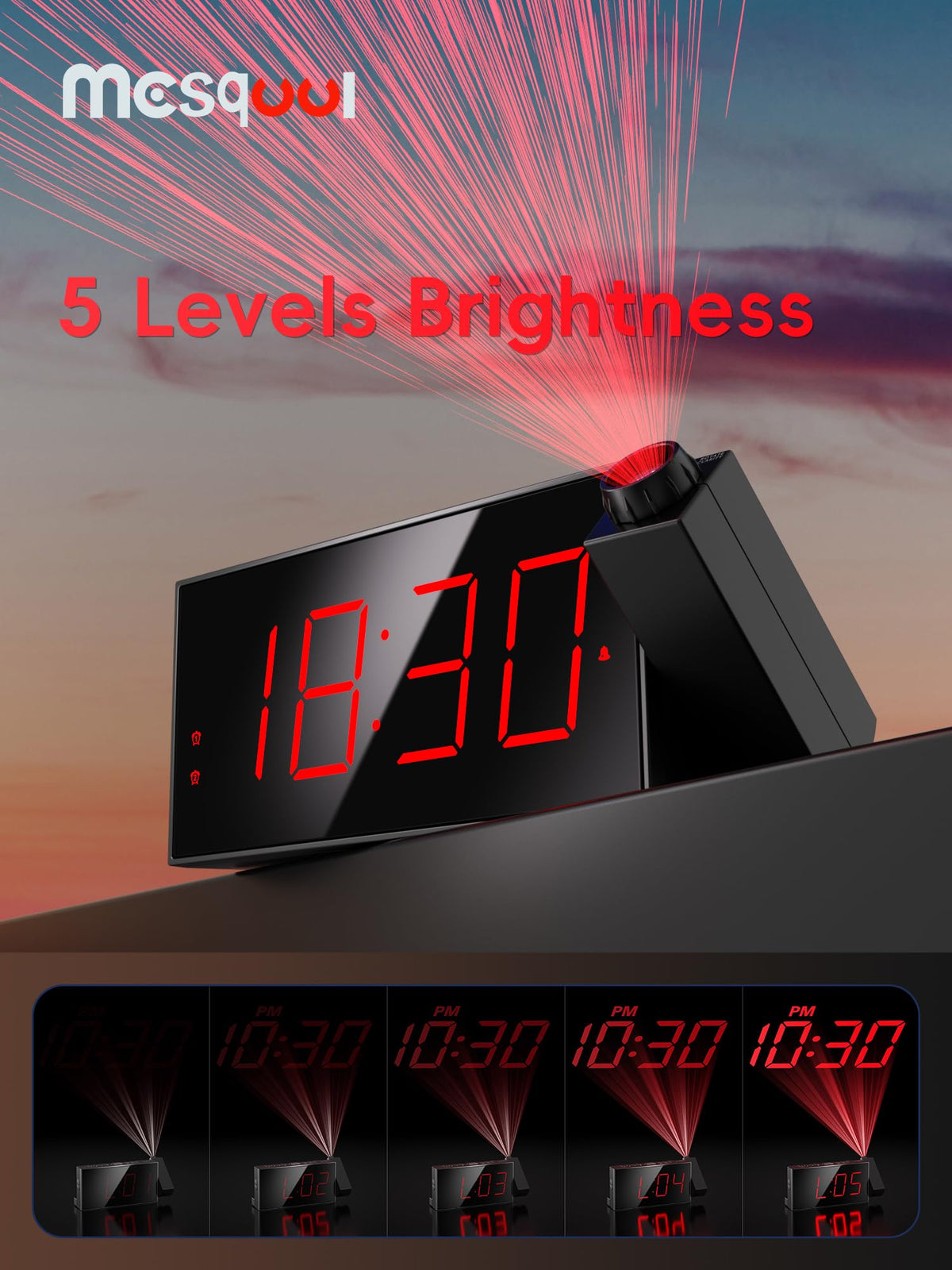 Mesqool focus dial adjusting projection clarity