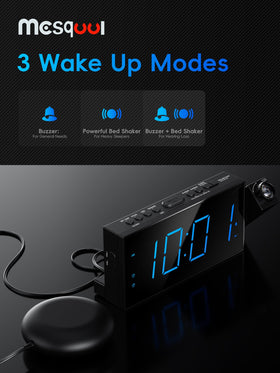 Mesqool built-in USB charger keeps phone powered at night