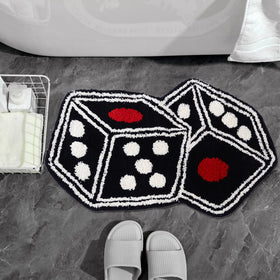 Meudid Dice Rug 31x23 in doorway demonstrates versatile placement.