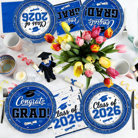 Meuqeaju Congrats Grad printed napkins enhance party ambiance and photo moments
