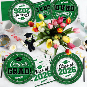 Meuqeaju graduation white napkins 50 pcs for elegant table styling