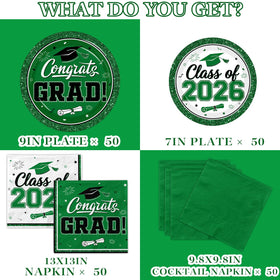 Meuqeaju graduation party setup packaging for cohesive decor