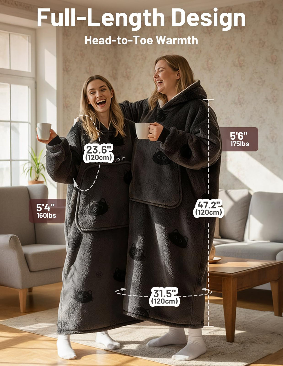 Mewaii sherpa lining provides extra warmth and plush comfort