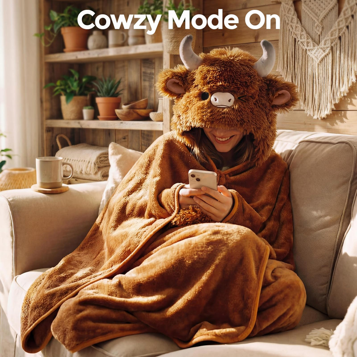 Mewaii hands-free design highlights easy movement while relaxing.