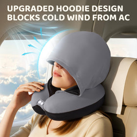 Mewaii reversible fabric pillow switches between cooling and warm fleece.