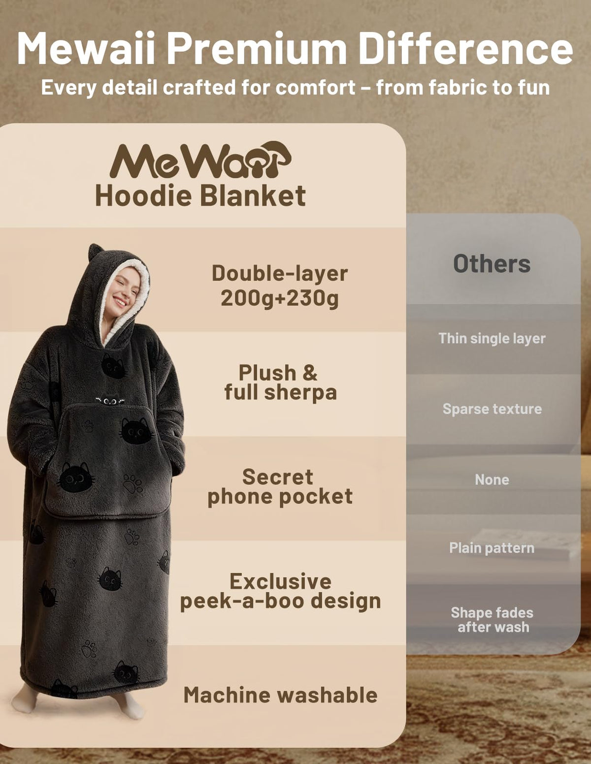 Mewaii hidden phone pouch enhances convenience on the go