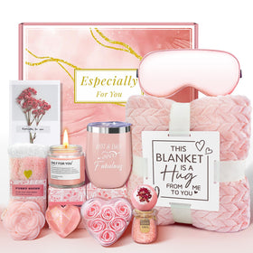 Mewjut blanket image showing warm, cozy comfort for the recipient