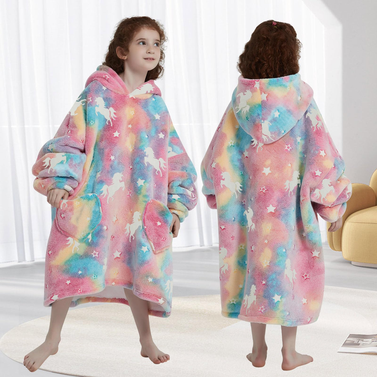 Mewkou soft flannel and sherpa material feels breathable and gentle on skin