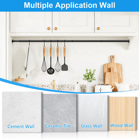 MEXAU 7/8-inch diameter provides sturdy support for lightweight curtains.