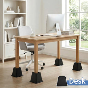 Mezchi bed risers easy-clean design for quick maintenance.