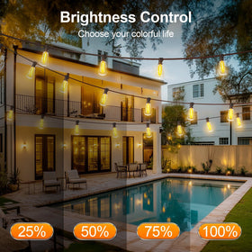 MGVIH weatherproof outdoor lighting withstands rain and wind