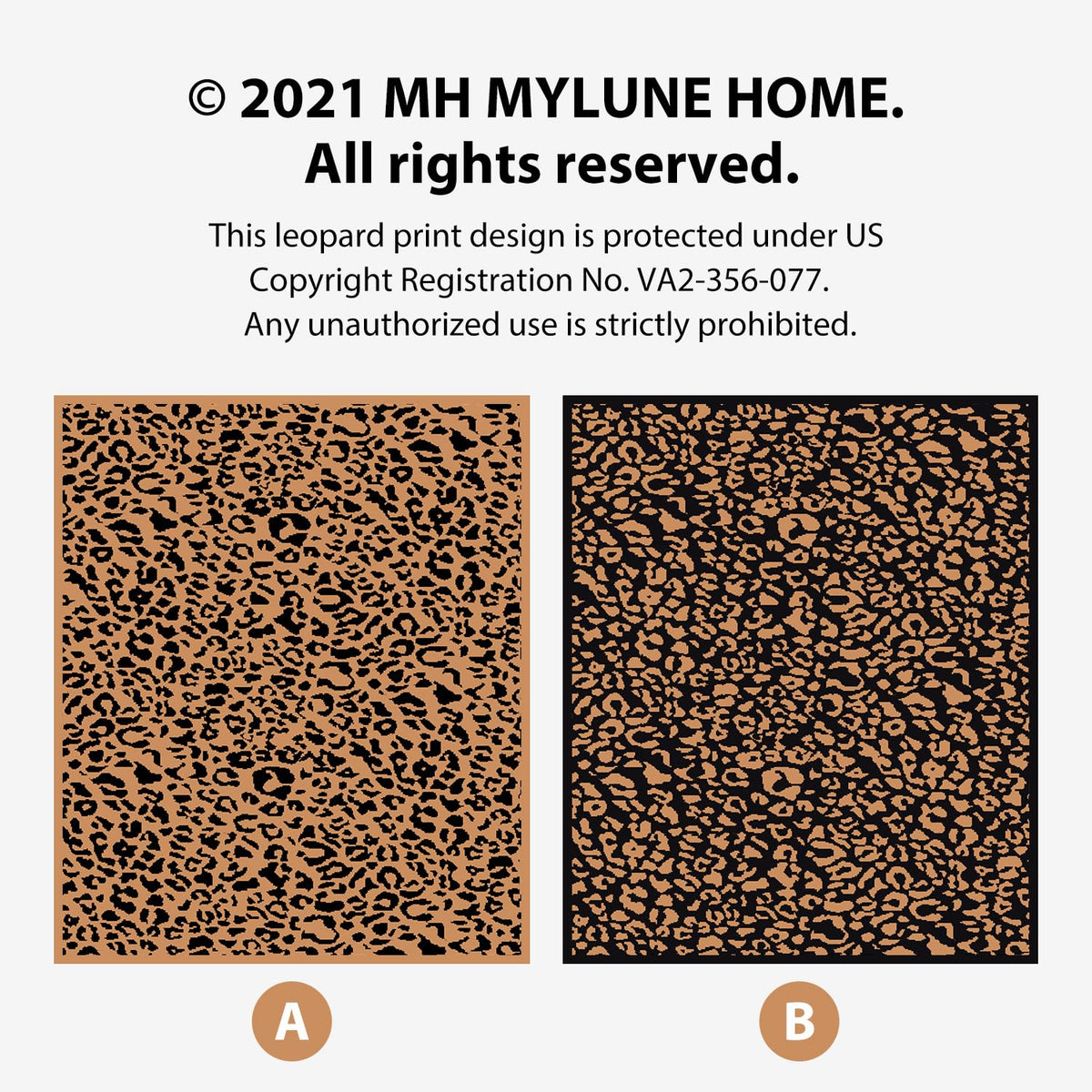 MH MYLUNE HOME cheetah-print blanket with reversible design for versatile decor.