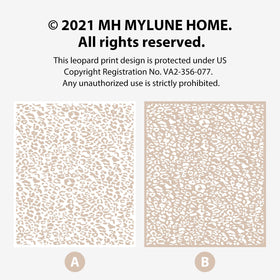 Leopard throw closeup by MH MYLUNE HOME shows plush microfiber texture