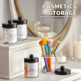 MHDCLY bathroom counter organization on a tidy vanity