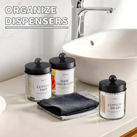 MHDCLY label set helps categorize cotton essentials for quick access