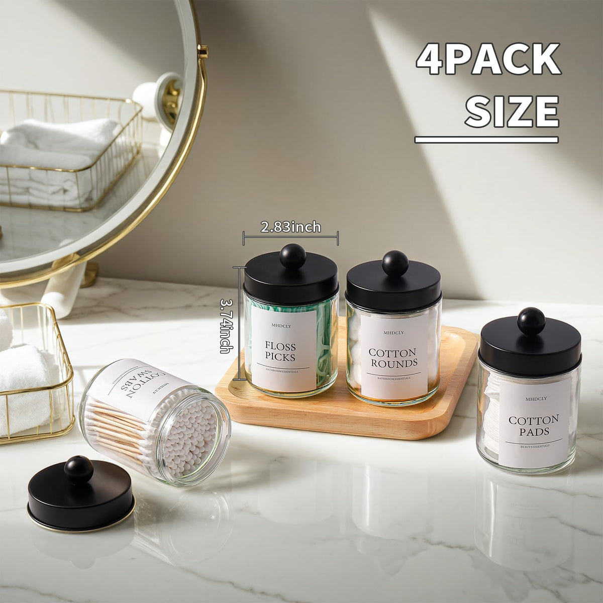 MHDCLY modern bathroom storage decor elevates aesthetics and function